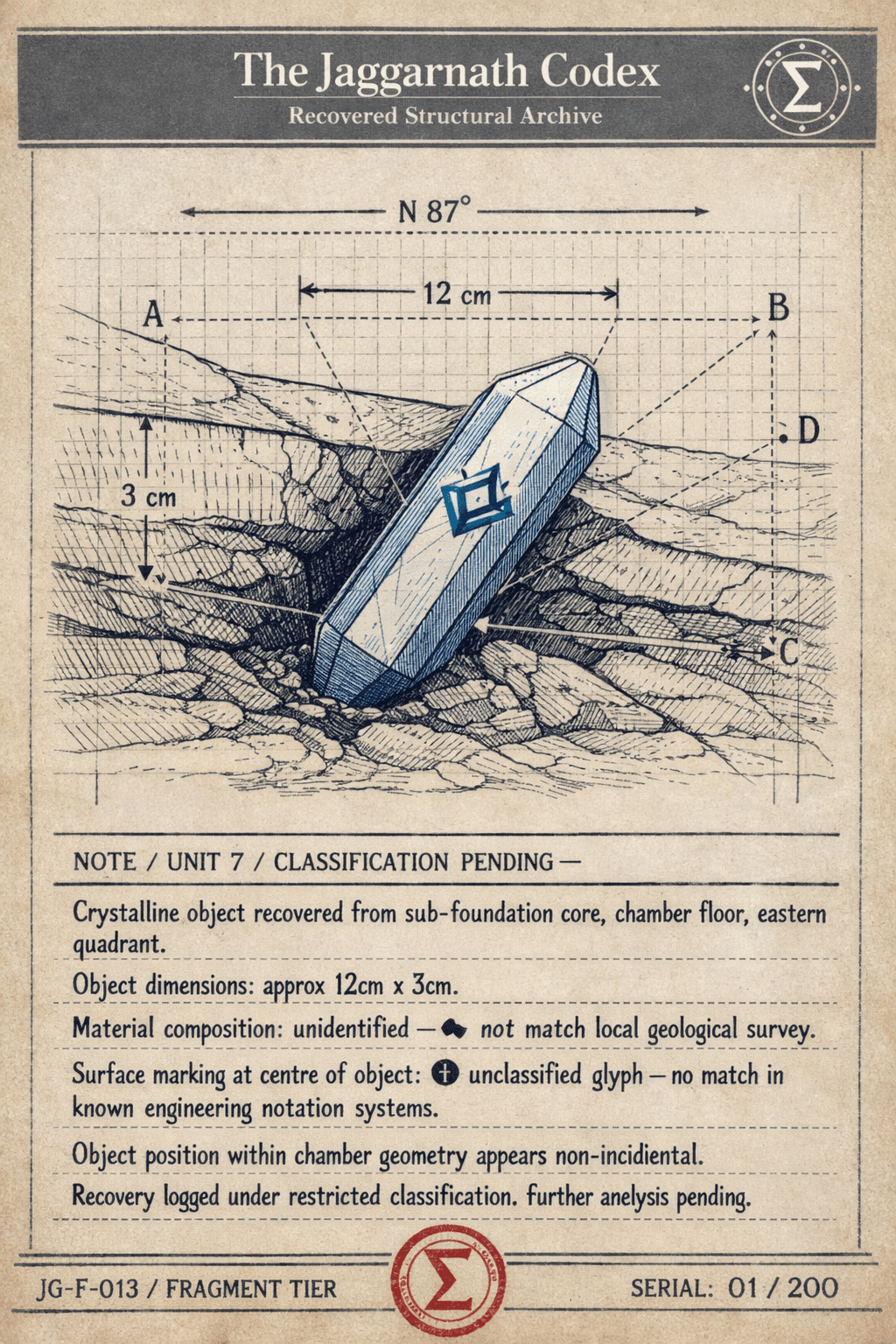 Blue Shard — Field Discovery Record