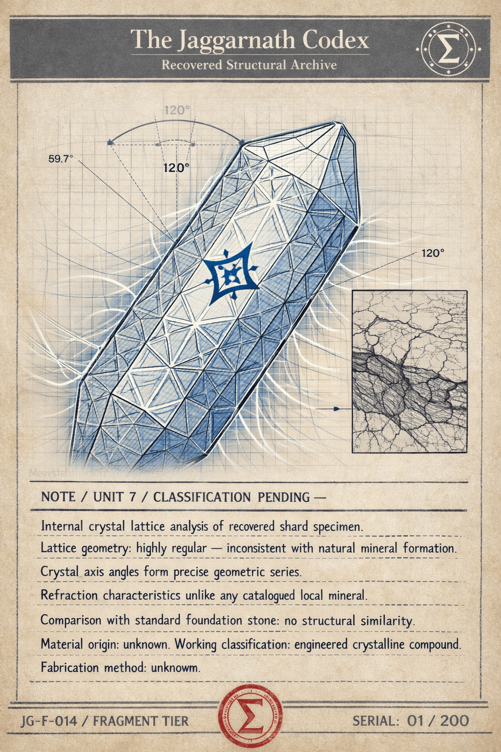 Blue Shard — Material Analysis